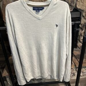 U.S. Polo Assn. Men's Large Long Sleeve Tan